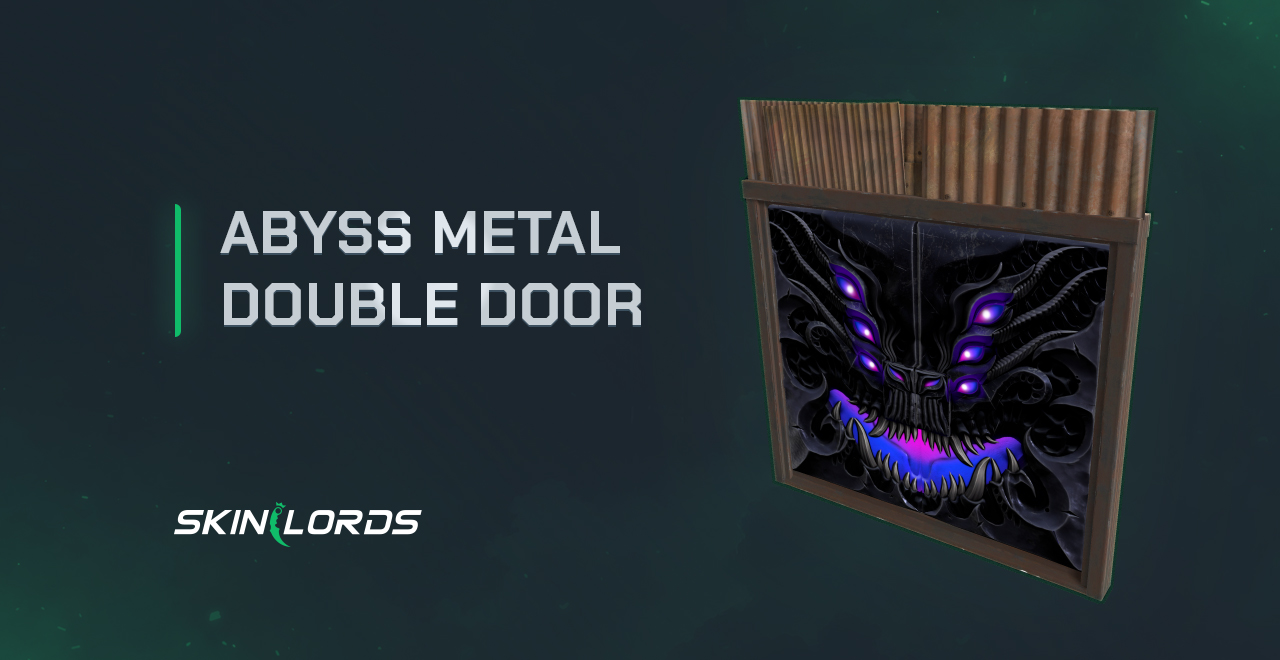 Abyss Metal Double Door rust
