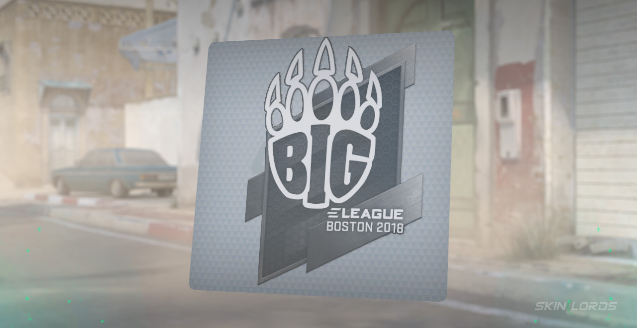 BIG Boston 2018 cs2 sticker