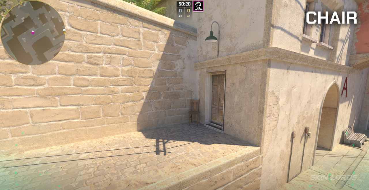 chair mirage cs2 callout