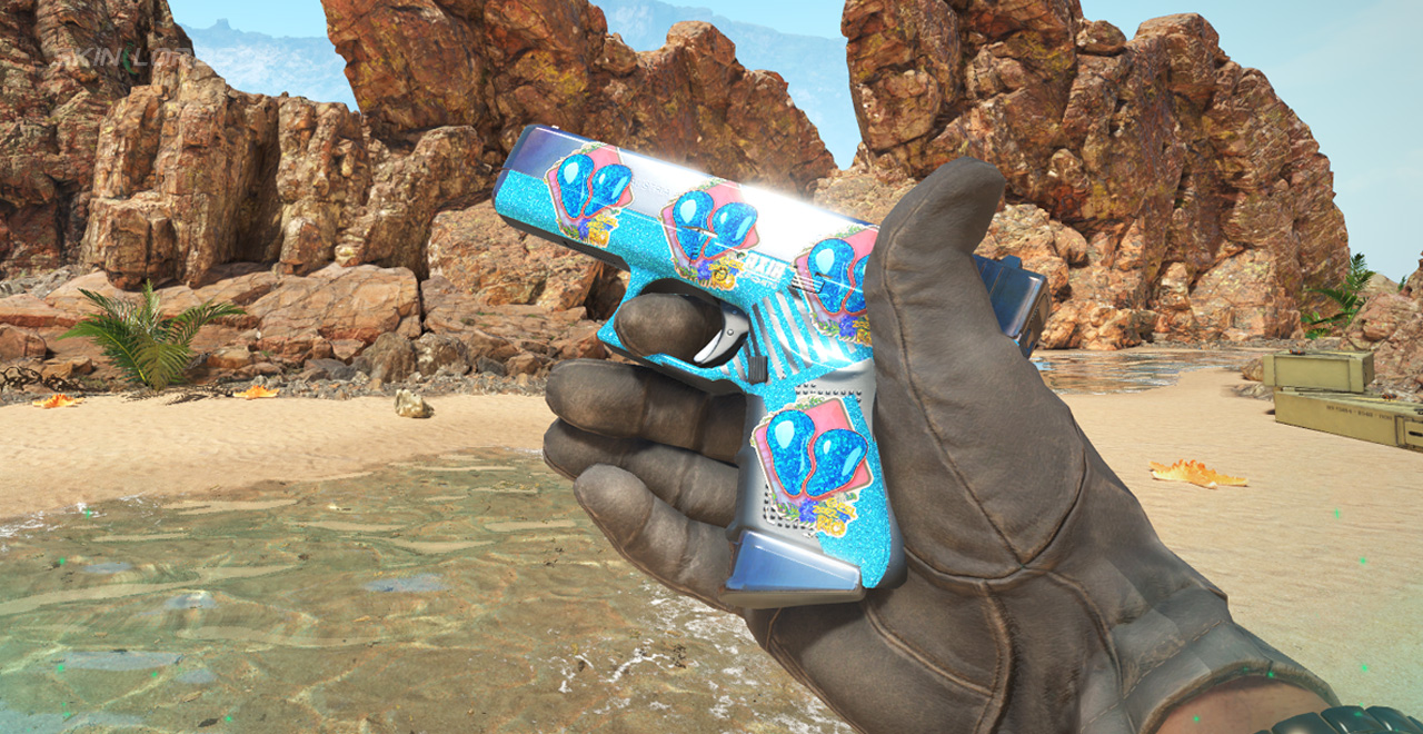 Glock-18 AXIA + 4x 00 Nation (Glitter) | IEM Rio 2022 sticker crafts