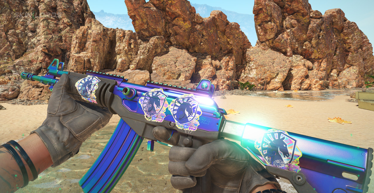 Galil AR Rainbow Spoon + 4x Team Liquid (Holo) | IEM Rio 2022 sticker crafts
