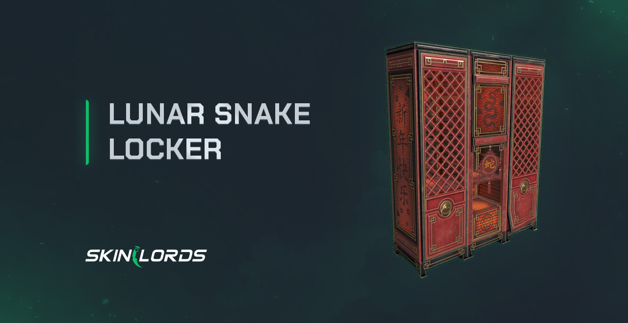 Lunar Snake Locker rust