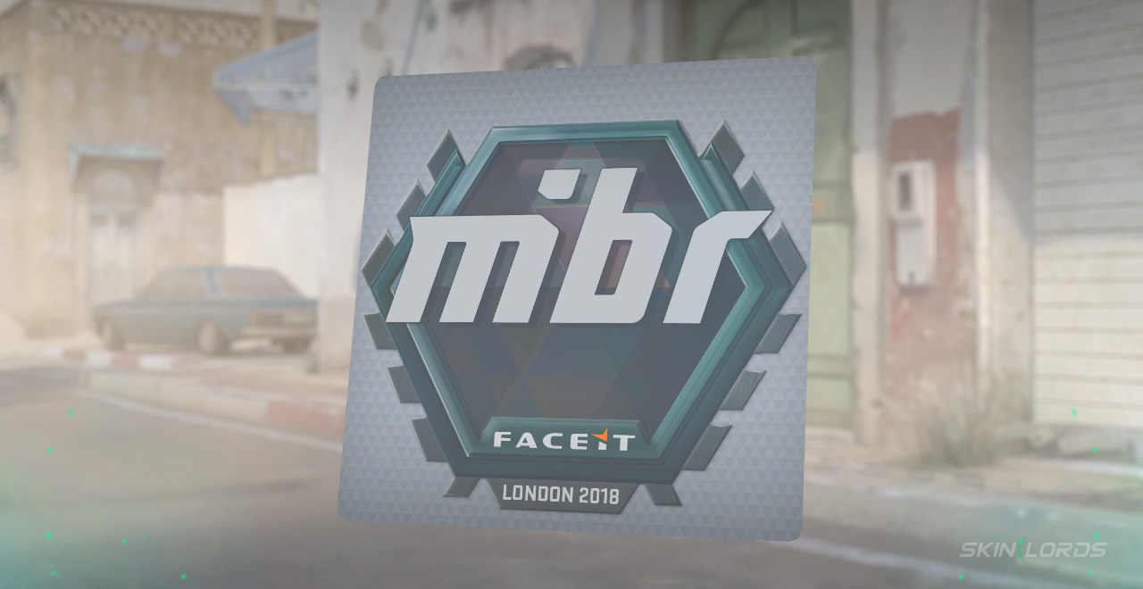 MIBR London 2018 sticker cs2