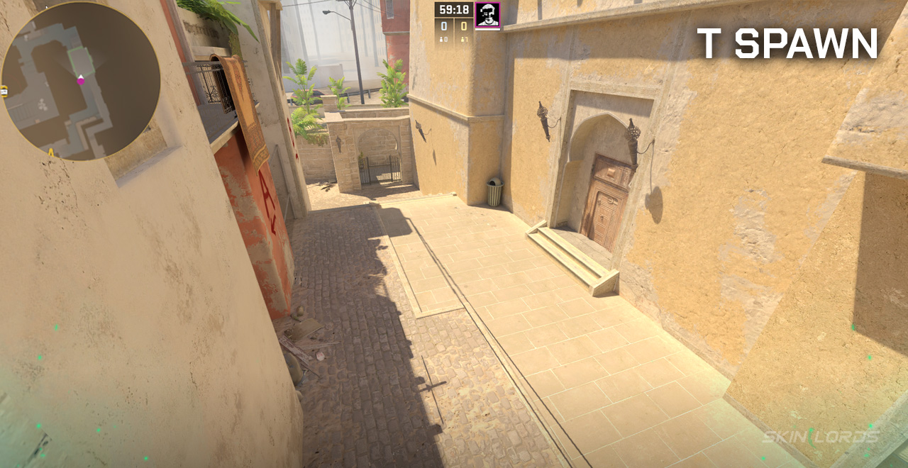 t spawn mirage cs2 callout