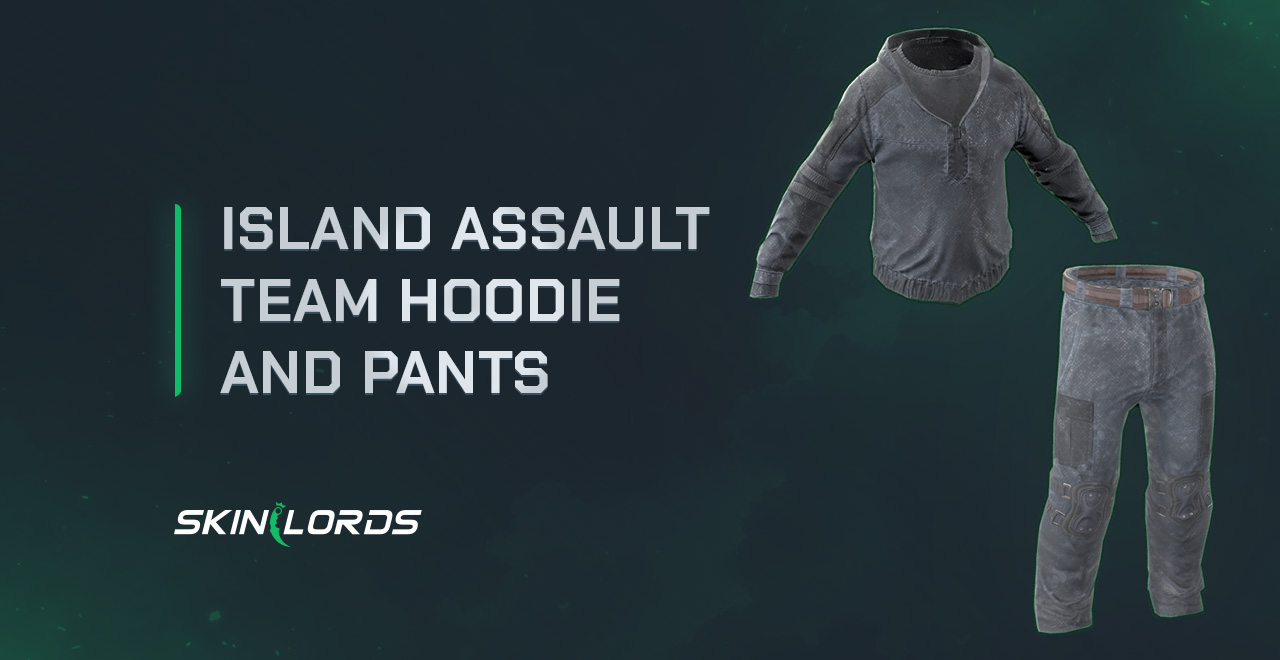 Island Assault Team Hoodie & Pants rust item store