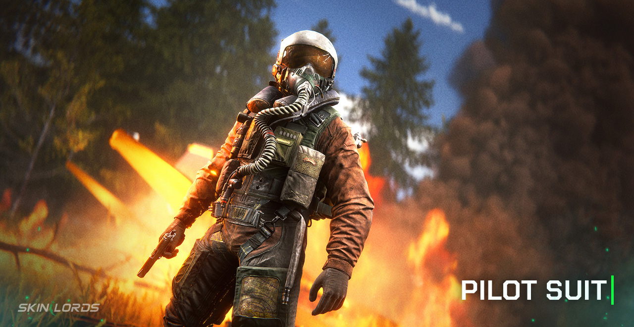 Fighter Pilot's Flight Suit rust