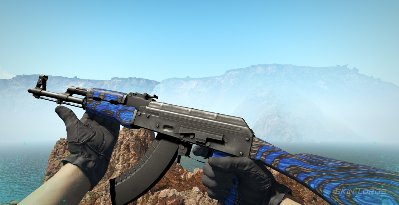 AK-47 Blue Laminate
