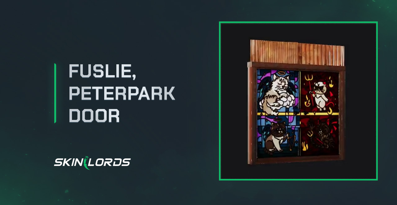 Fuslie + Peterpark Door rust twitch drops