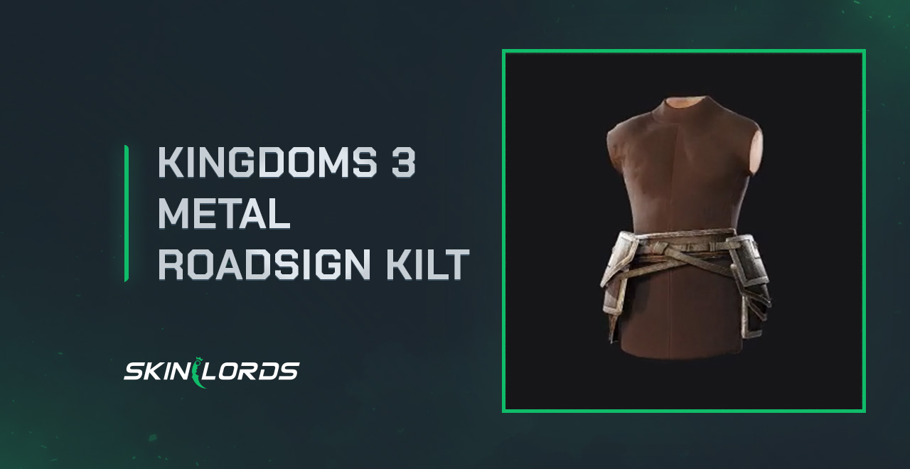 Kingdoms 3 Metal Kilt rust twitch drops