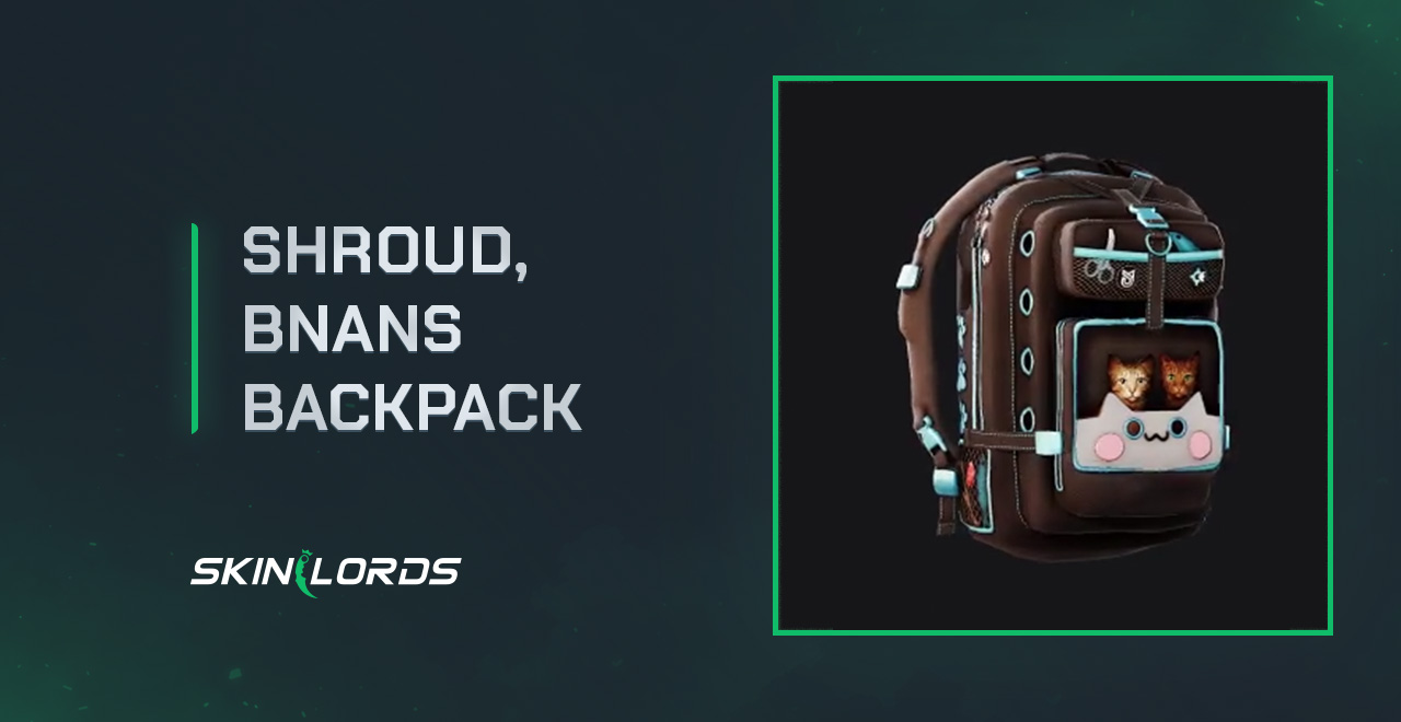 Shroud + Bnans Backpack rust twitch drops