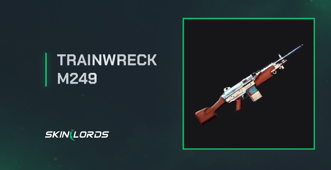 Trainwreck M249 rust twitch drops