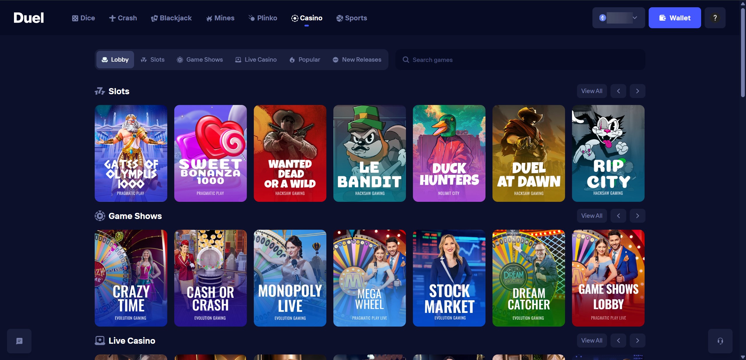 duel.com slots