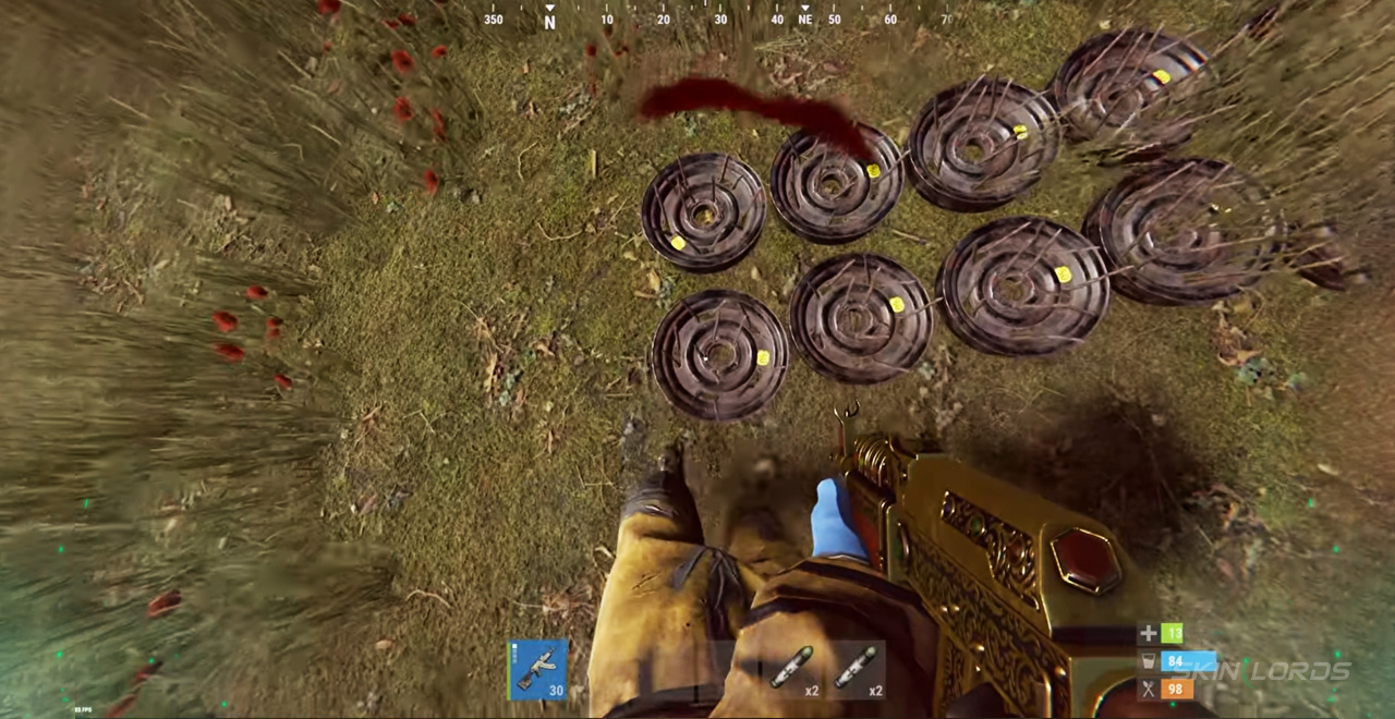 How to Use The Small Spike Trap in Rust - SkinLords