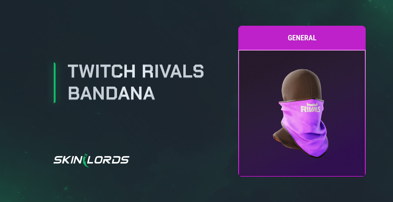 Twitch Rivals Bandana rust twitch drops