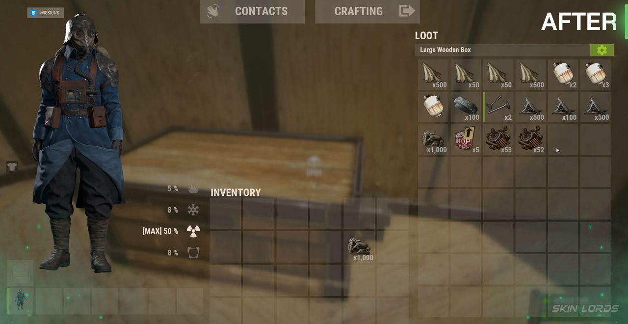 rust box sorting custom snapshots