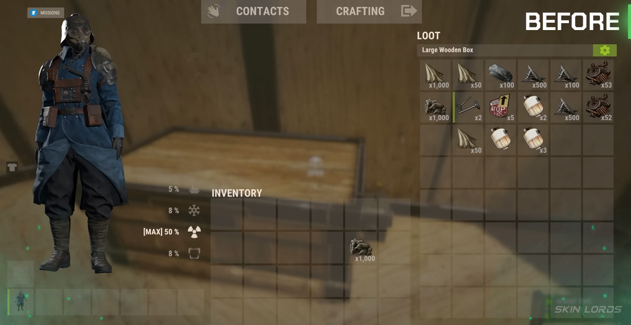 rust box sorting