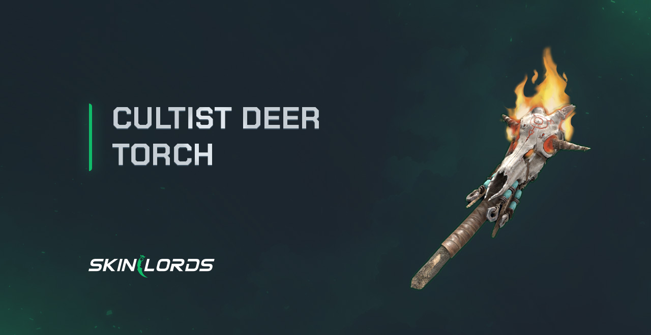 Cultist Deer Torch rust halloween store