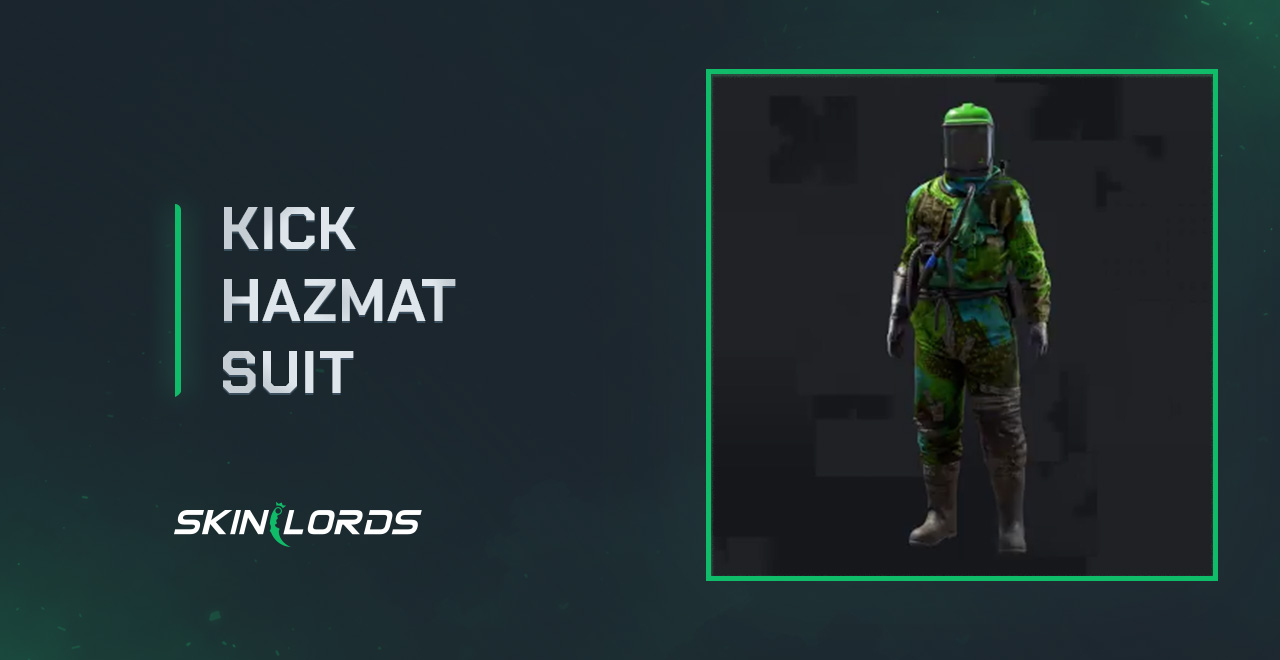 Kick Hazmat Suit rust kick drops