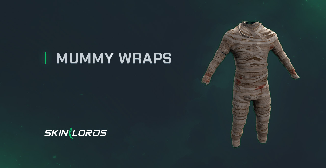 Mummy Wraps rust halloween store