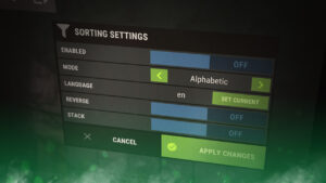 Rust Box Sorting Guide