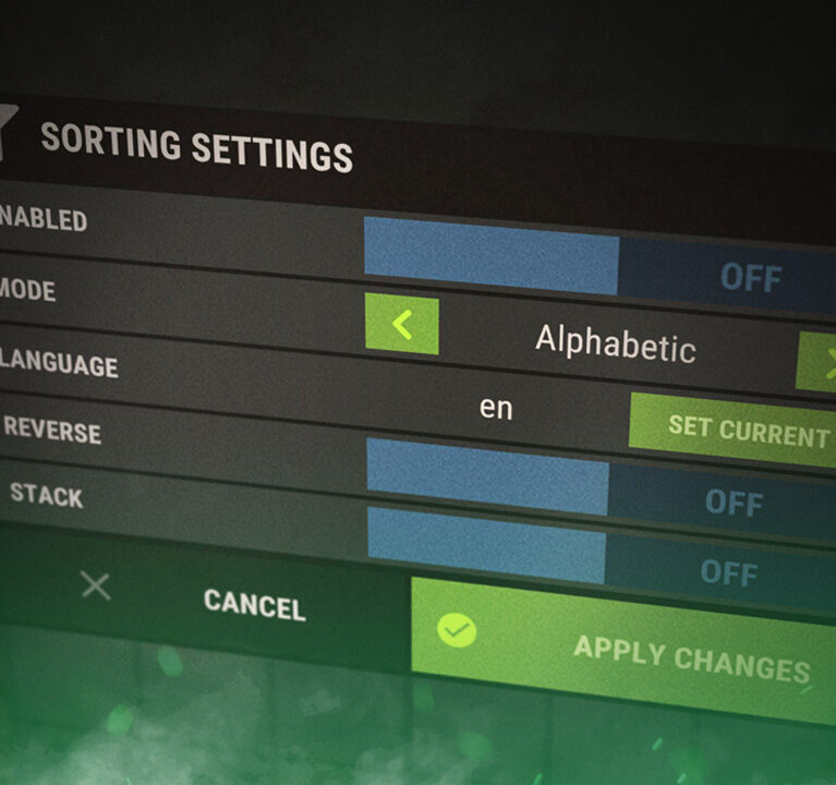 Rust Box Sorting Guide