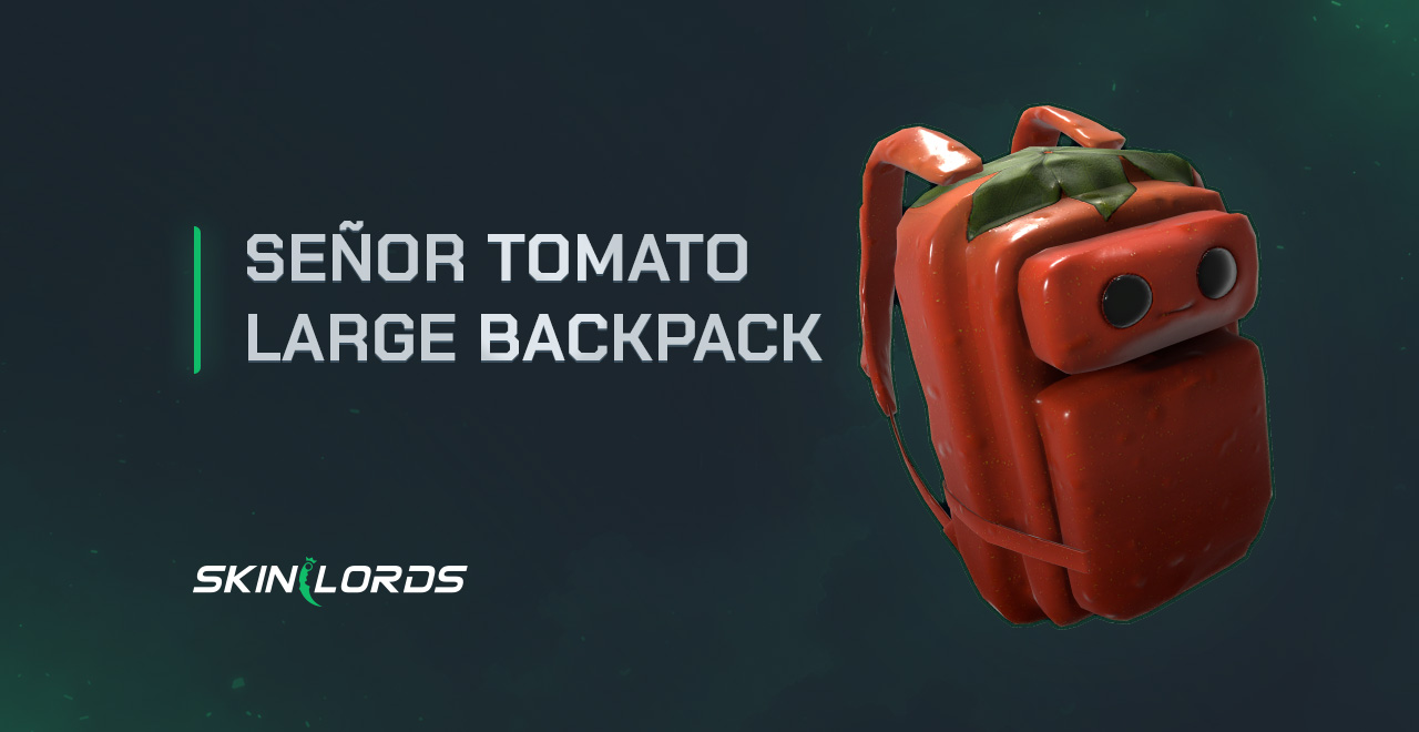 Señor Tomato Large Backpack rust item store