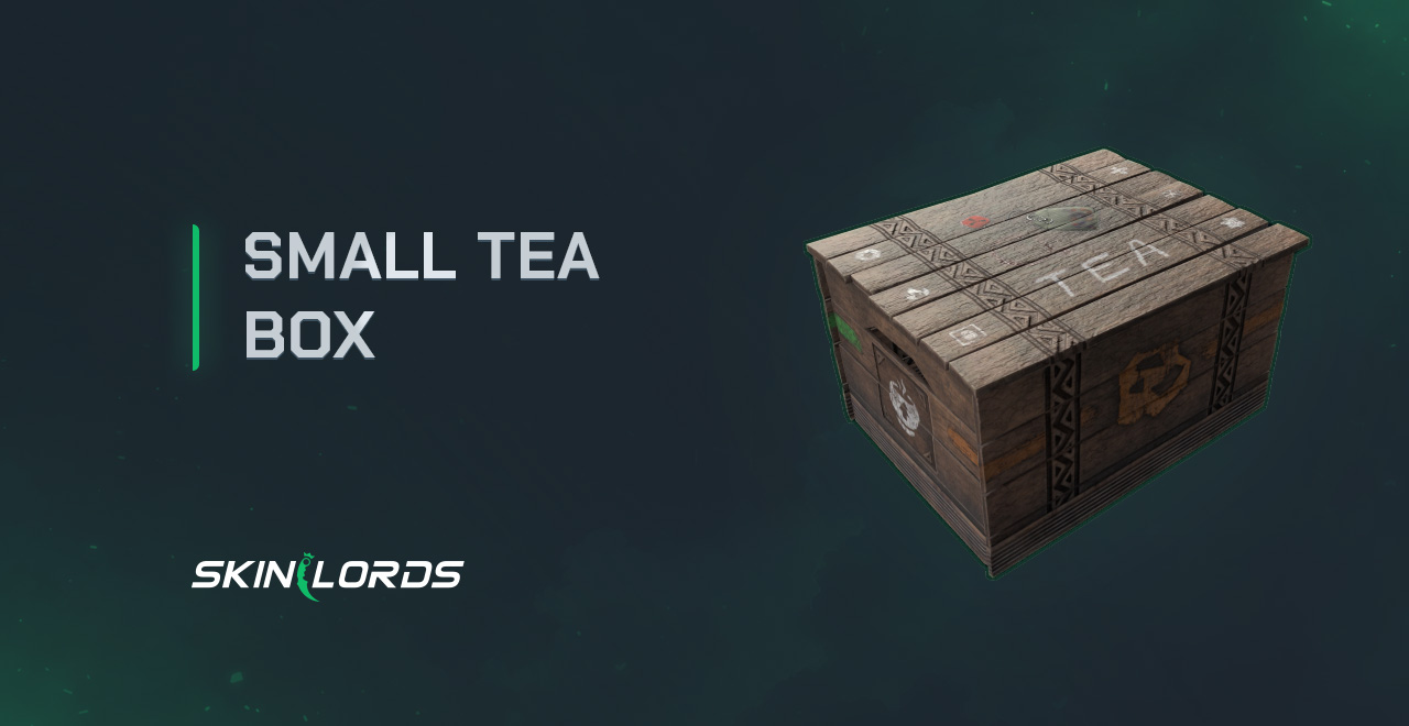 Small Tea Box rust item store