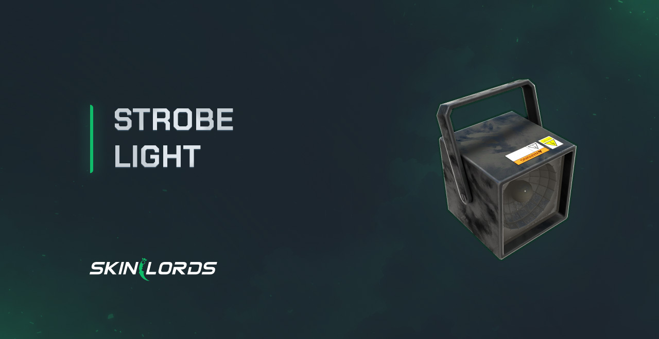 Strobe Light rust halloween store