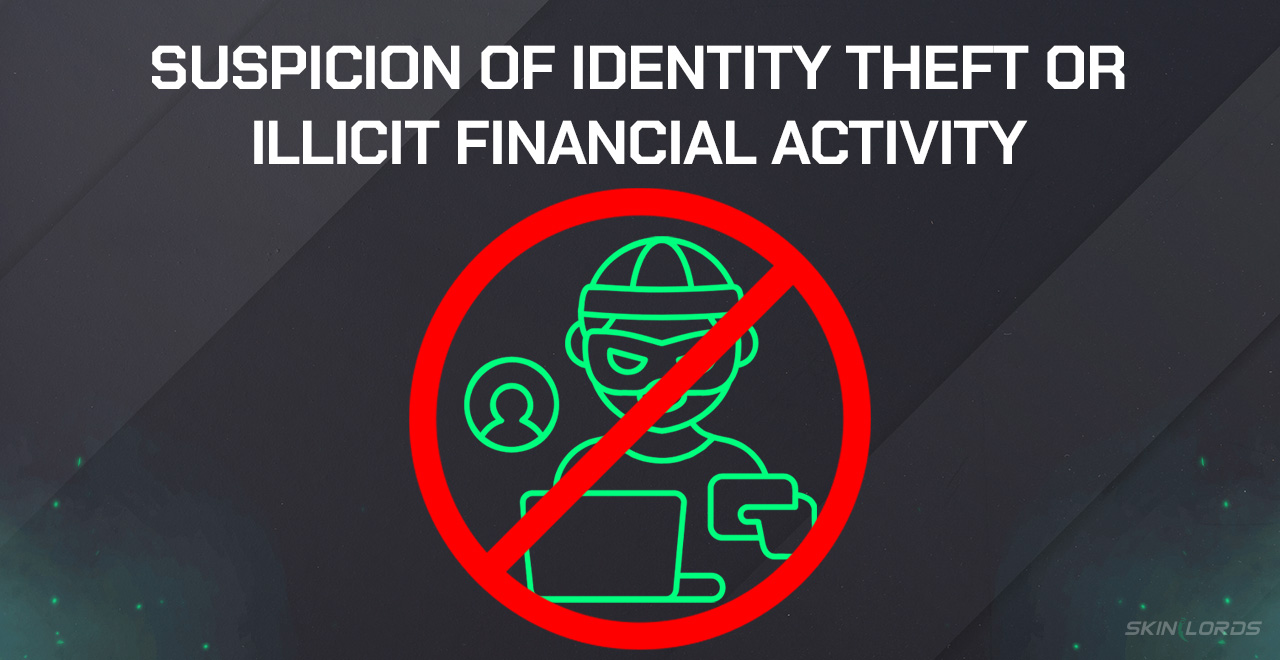 online casino kyc Suspicion of Identity Theft or Illicit Financial Activity