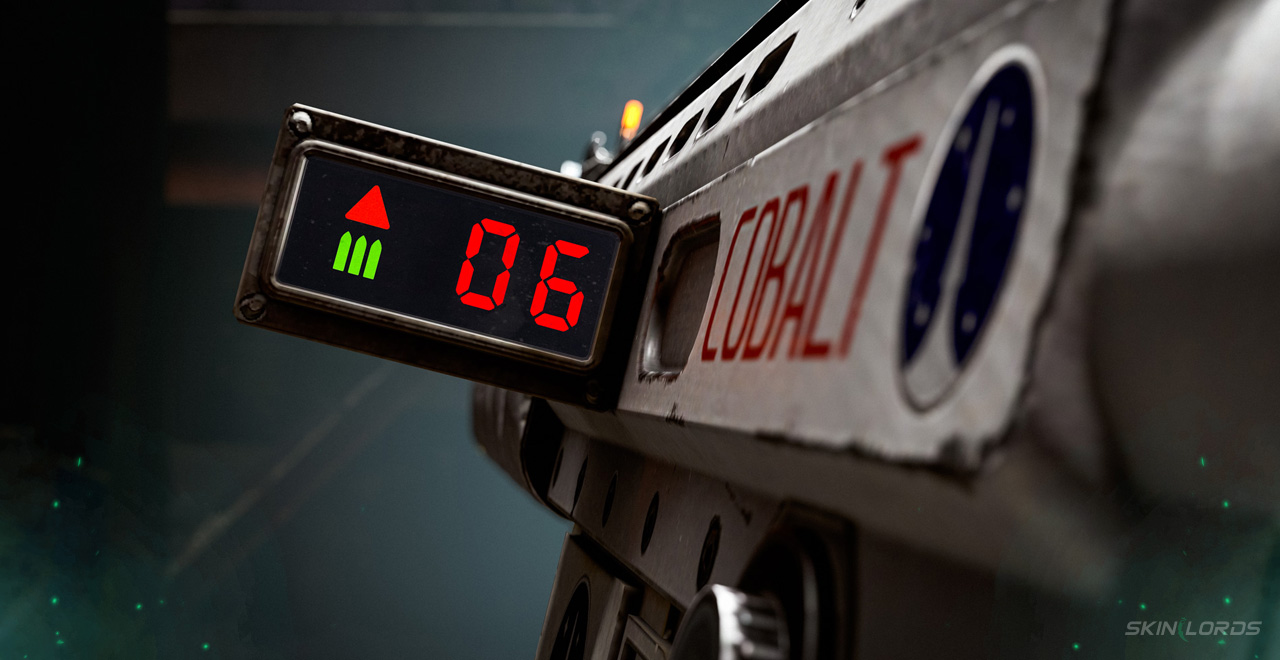 rust space lr-300 Ammo Counter Feature