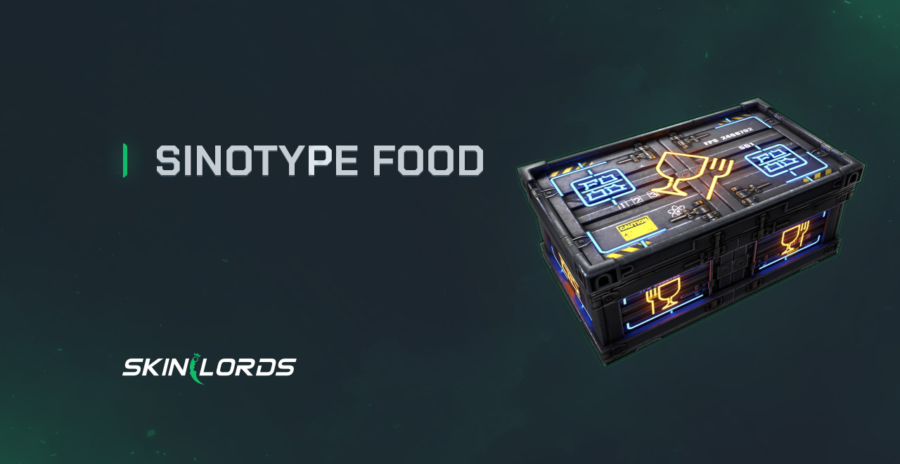 Sinotype Food rust skin in the rust item store