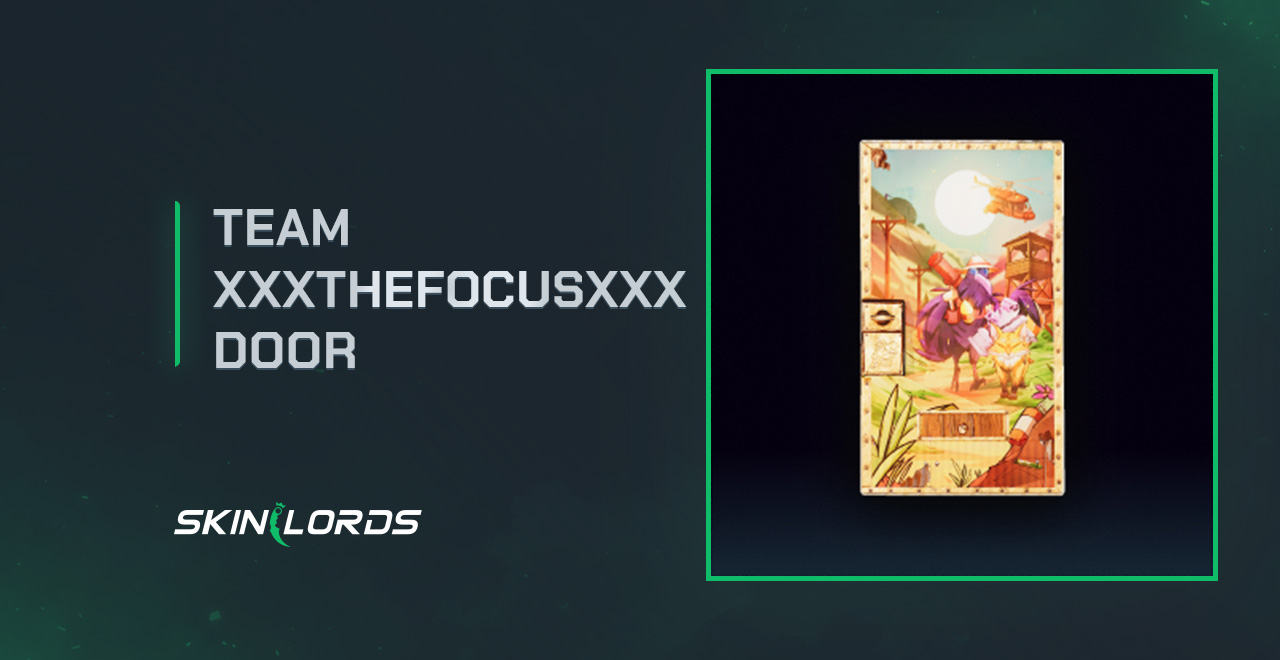 Team xXxTheFocuSxXx Door rust twitch drops from the twitch team battle VI event