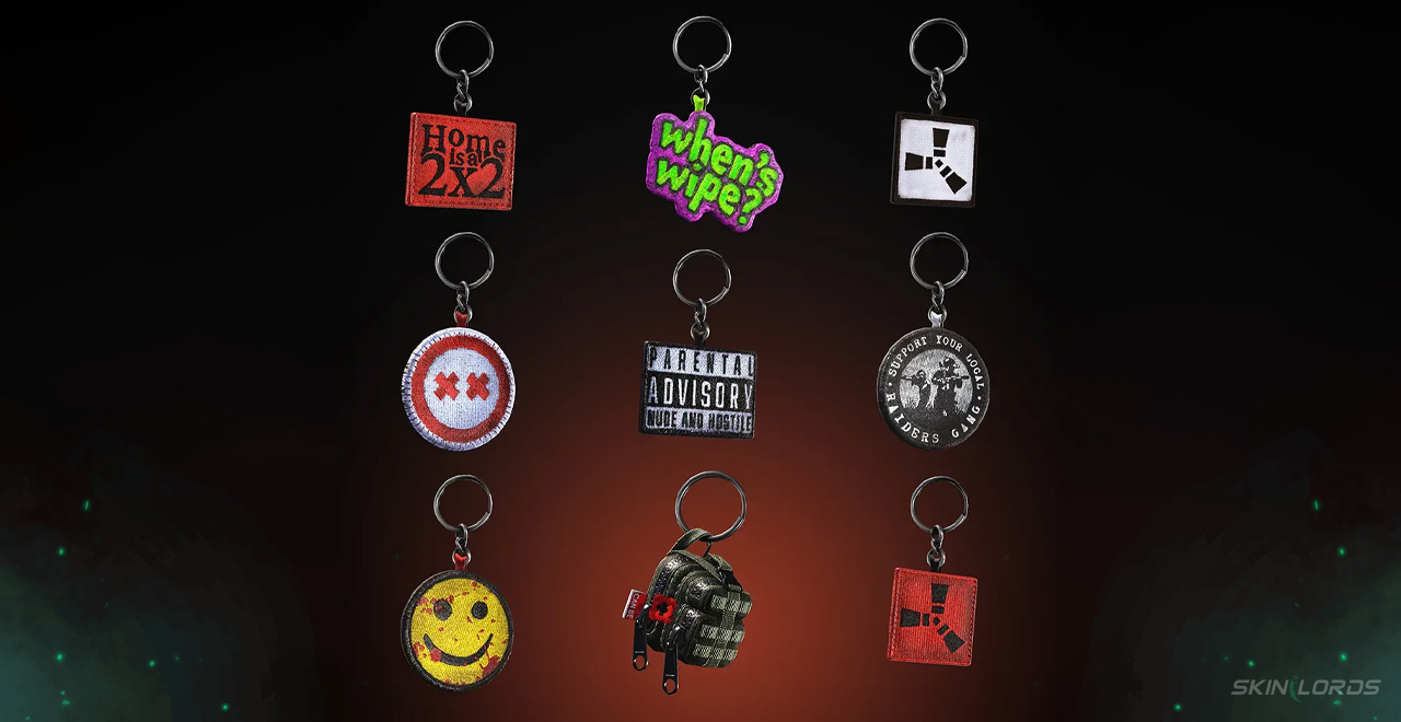 Rust Adds Weapon Charms in Collab With CAN BE - SkinLords