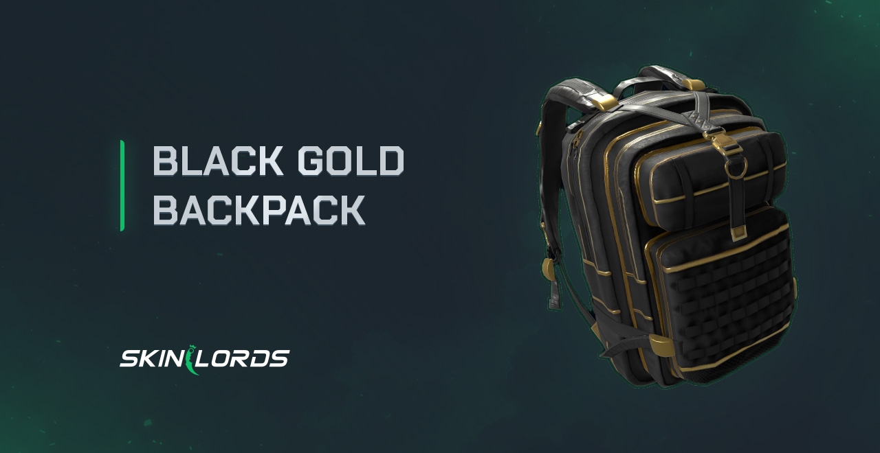 Black Gold Backpack rust item store