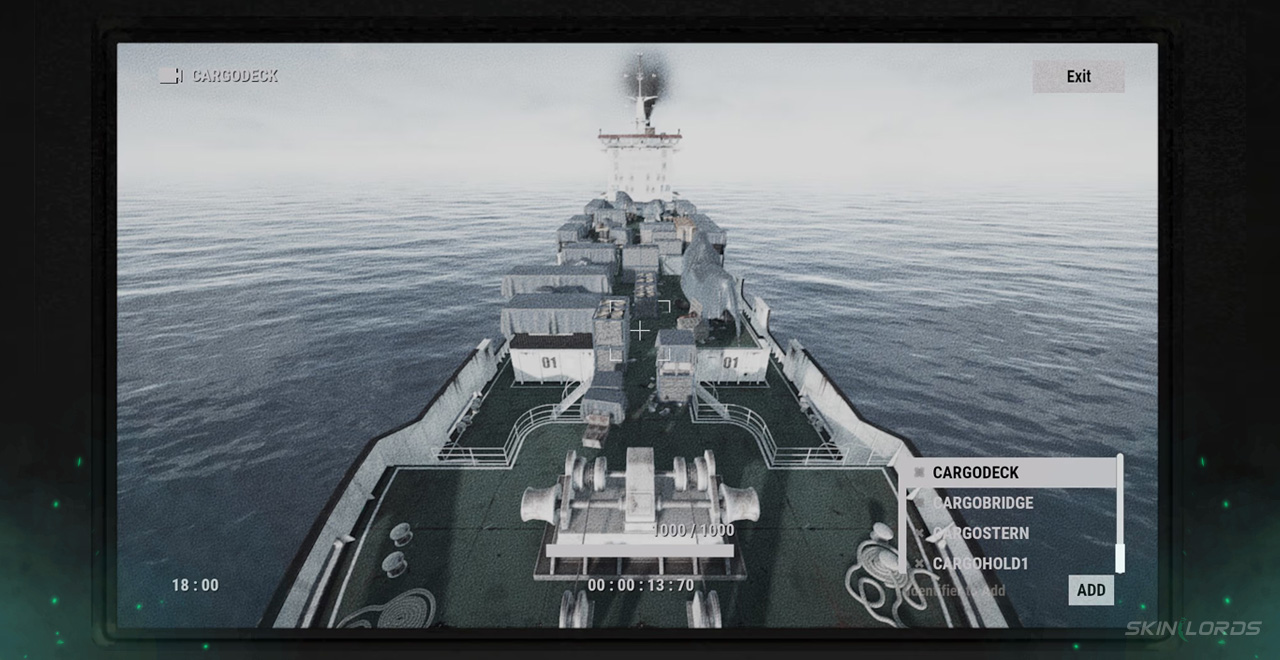 rust cargo ship cctv camera codes