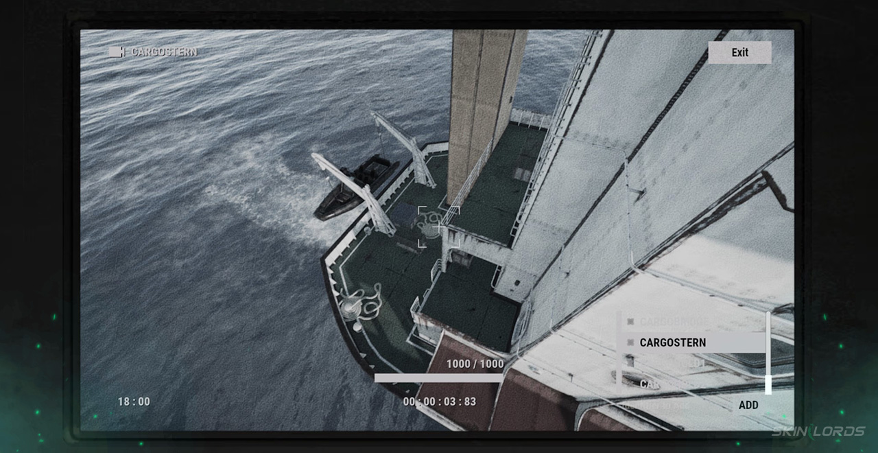 rust cargo ship cctv camera codes
