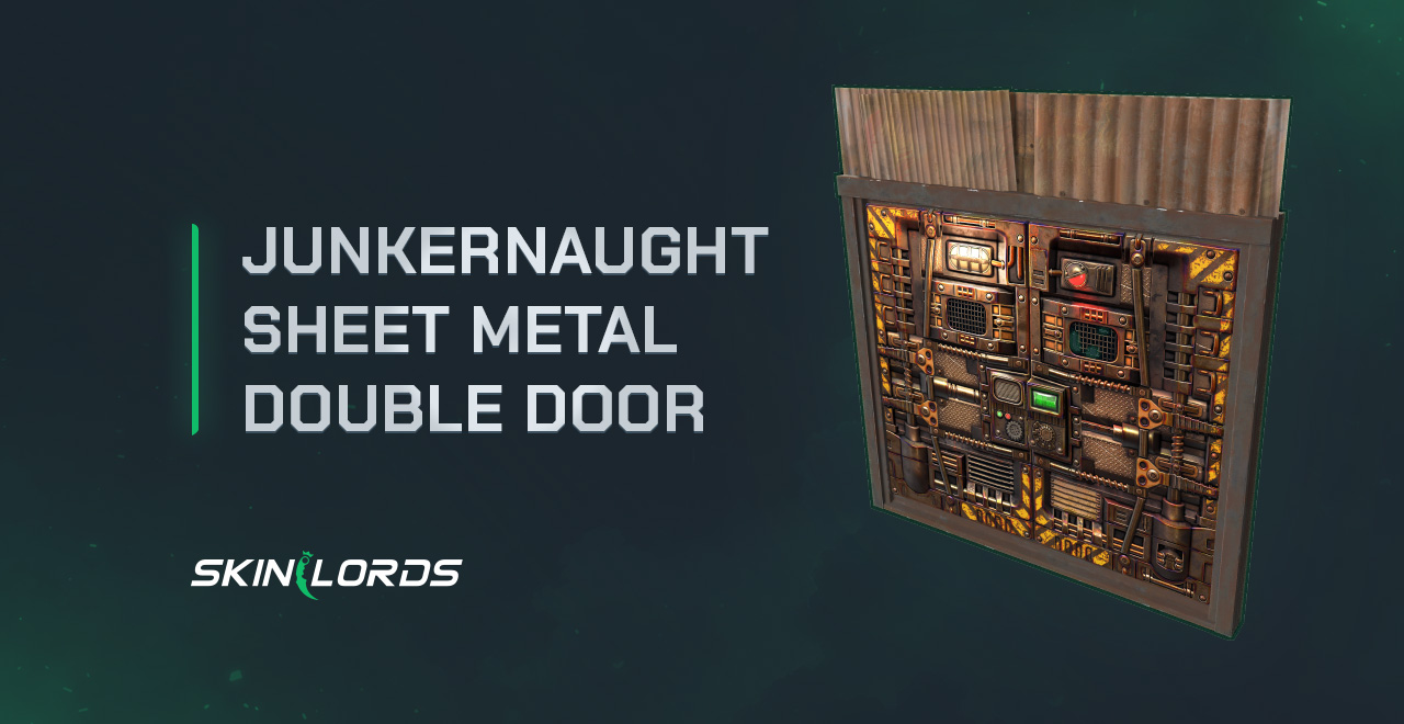 Junkernaught Sheet Metal Double Door rust item store