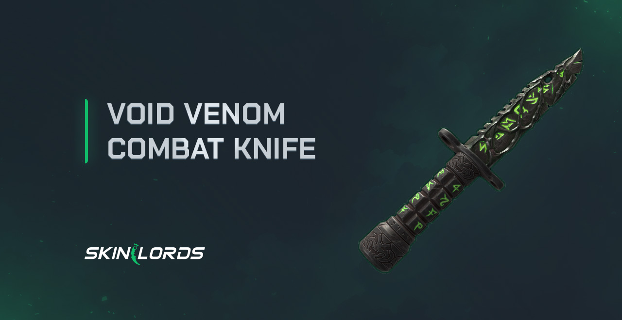 Void Venom Combat Knife rust item store