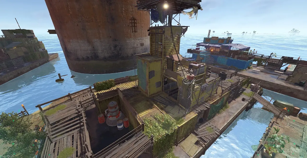 Floating City Extra Utilities Barge