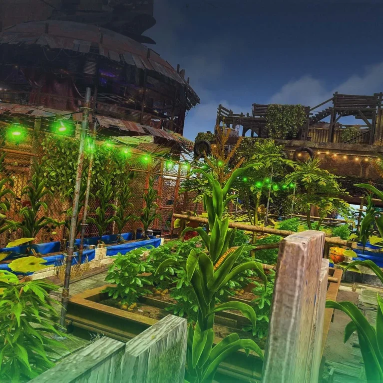 How to Use Rust’s Floating City Farming Barge