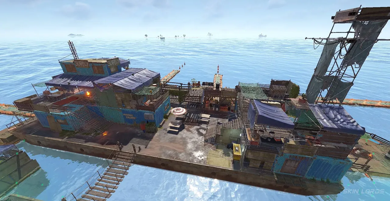 Floating City Supply Barge