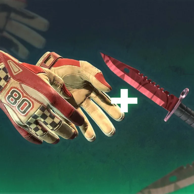 Best CS2 Knives for the Sport Gloves Red Racer