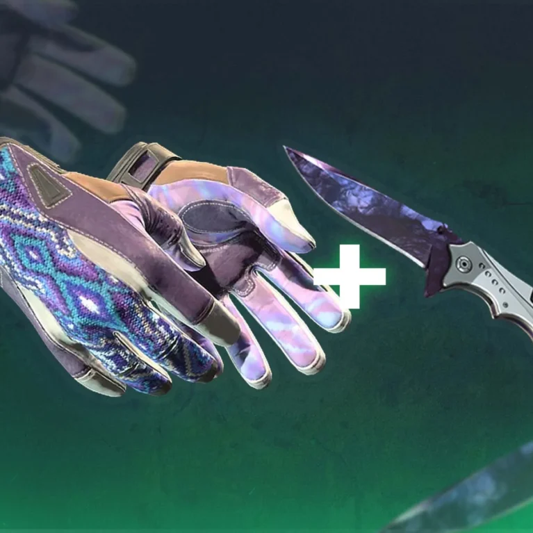 Best CS2 Knives for the Sport Gloves Violet Beadwork