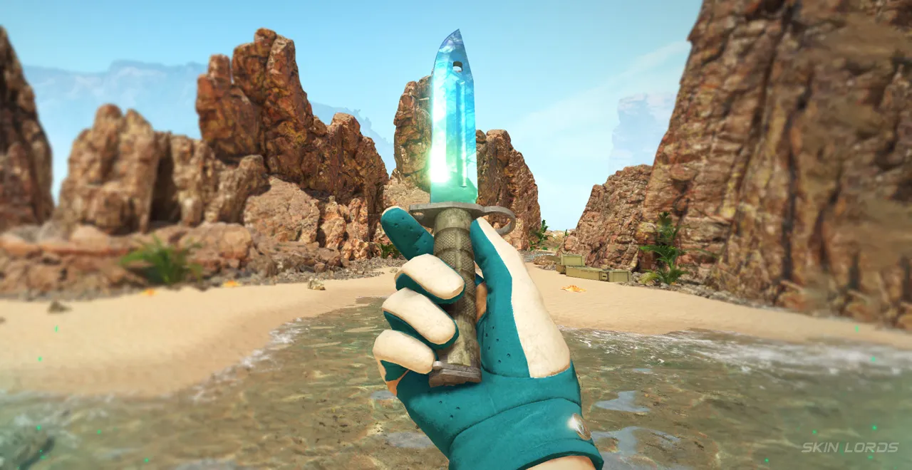 Driver Gloves Garden + Bayonet Gamma Doppler Phase 4