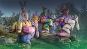Rust Bunny Costume DLC Item Overview