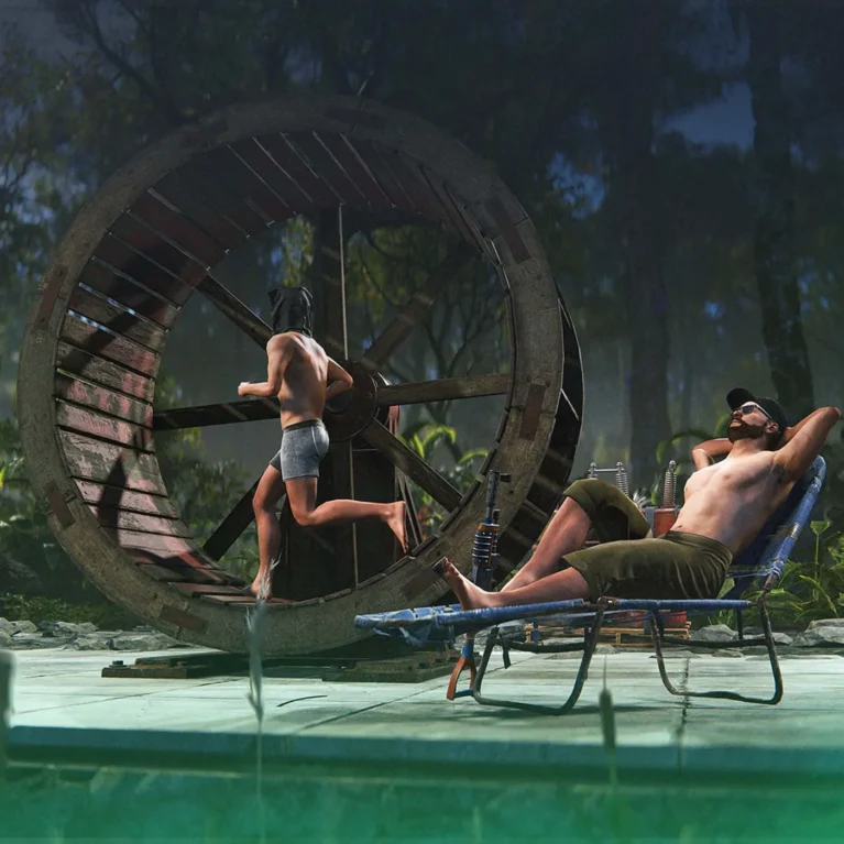 Rust Water Wheel Item Guide