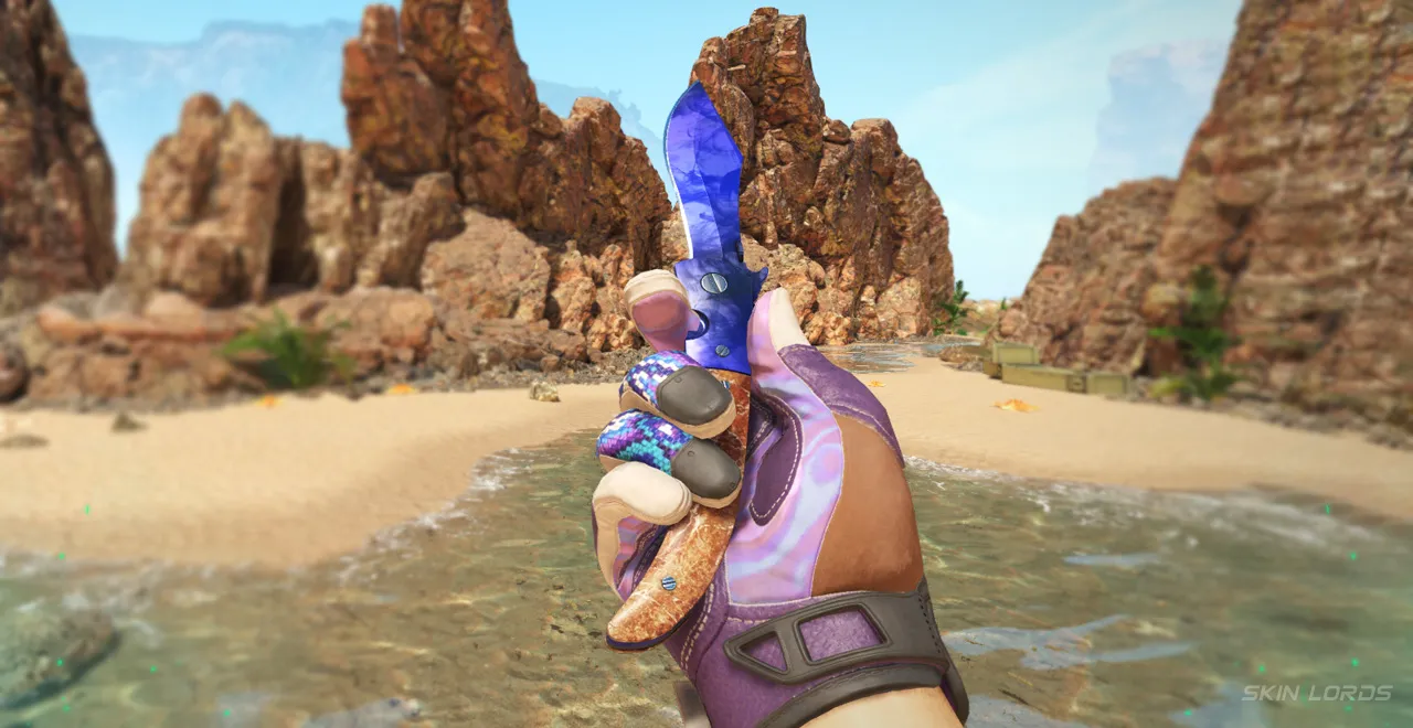 Best CS2 Knives for the Sport Gloves Violet Beadwork - SkinLords