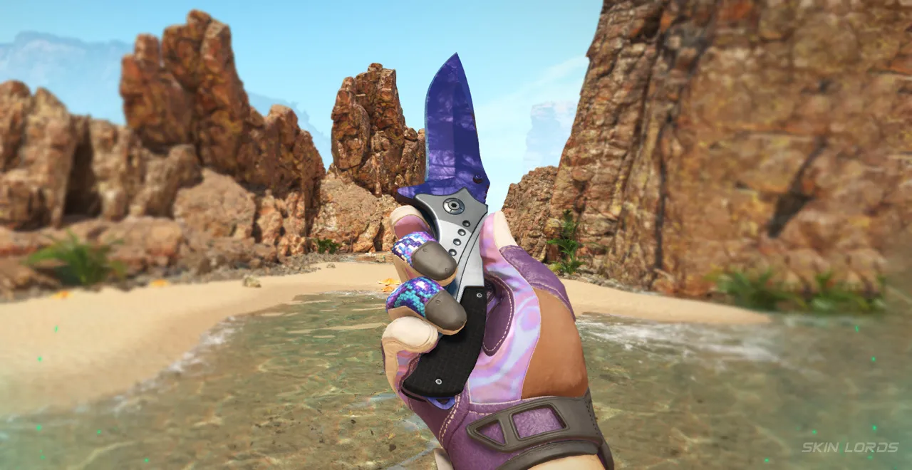 Best CS2 Knives for the Sport Gloves Violet Beadwork - SkinLords