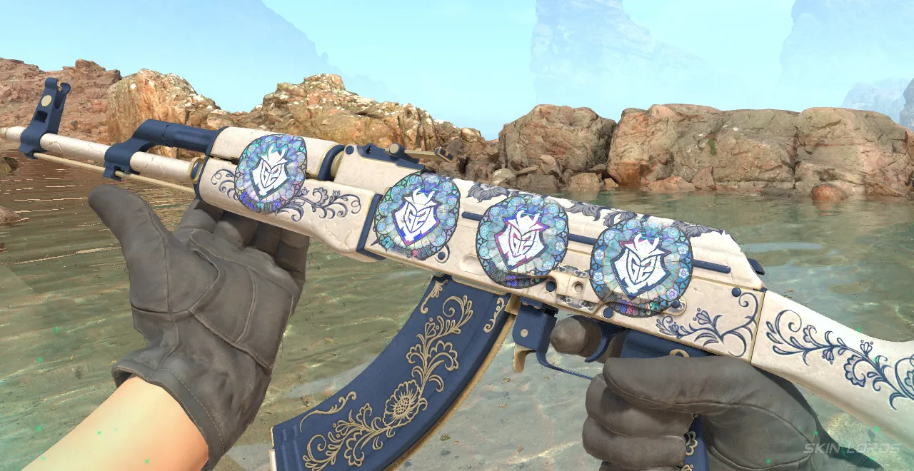 Best G2 Esports (Holo) Cologne 2026 Sticker Craft AK-47 Inheritance + 4x G2 Esports (Holo) Cologne 2026