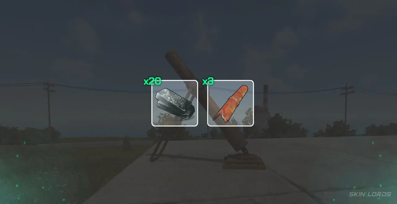 How to Craft The New Mortar in Rust